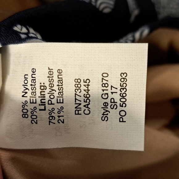 Crewcuts elephant design size 4-5, 1 piece swim suit New - Picture 5 of 5